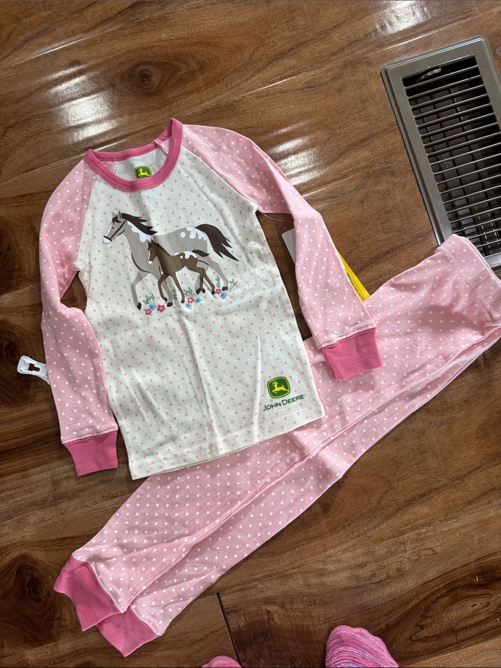 John Deere horse pj set size 4T NWT’s